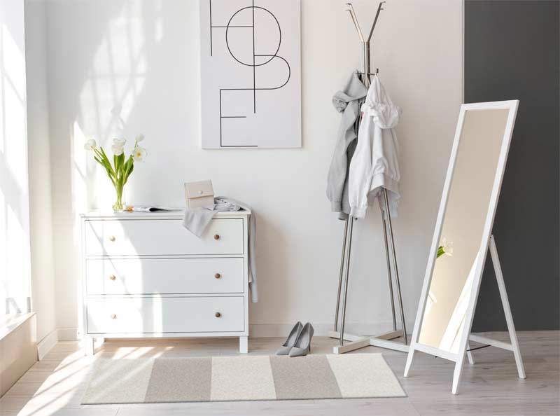 Filzteppich Stripe als Individualanfertigung Filzteppich Stripe nach Maß