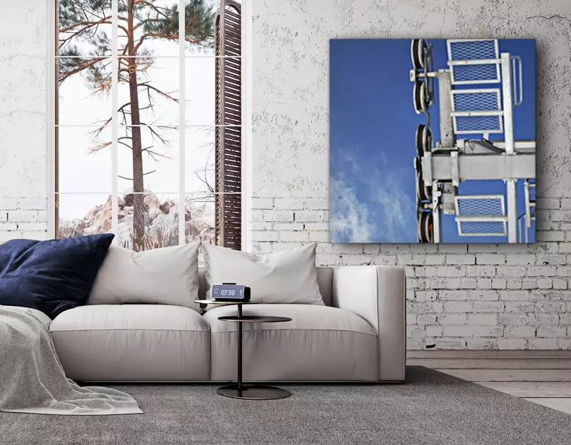 Raumakustik verbessern mit Akustikbild Sky Walker No. 01