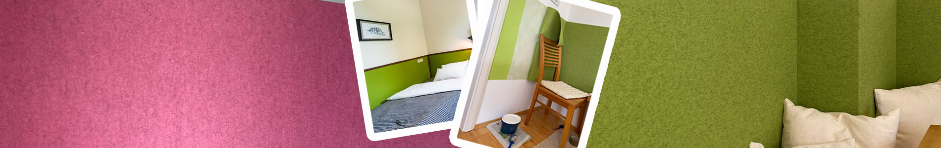 Anleitung: Filztapeten DIY
