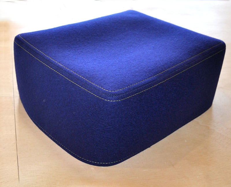 Designfilz Marine / Dunkelblau Designfilz Marine / Dunkelblau