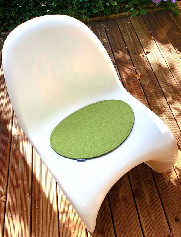 Stuhlpolster aus Filz für Panton Chair Stuhlpolster aus Filz für Panton Chair