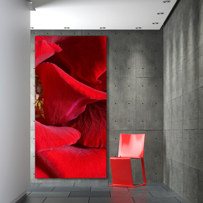 Akustikbild Red Roses No. 01 Raumhall mindern, Raumakustik verbessern: Akustikbild