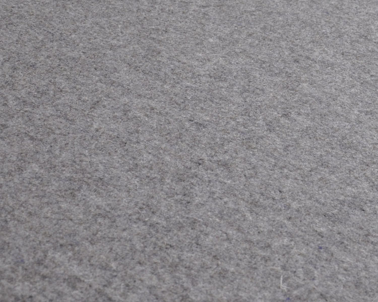 Designfilz Hellgrau meliert, 5mm Designfilz Hellgrau meliert - 2, 3 oder 5 mm dick im individuellen Zuschnitt
