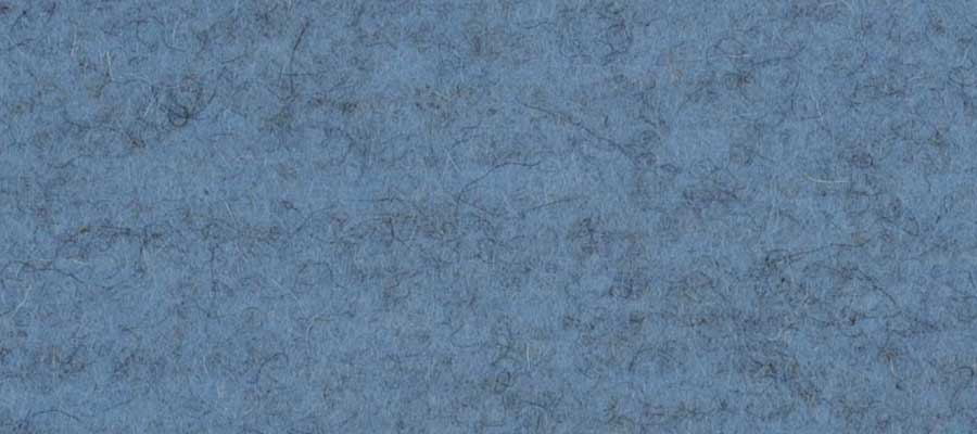Design Filz Farbe: Hellblau meliert