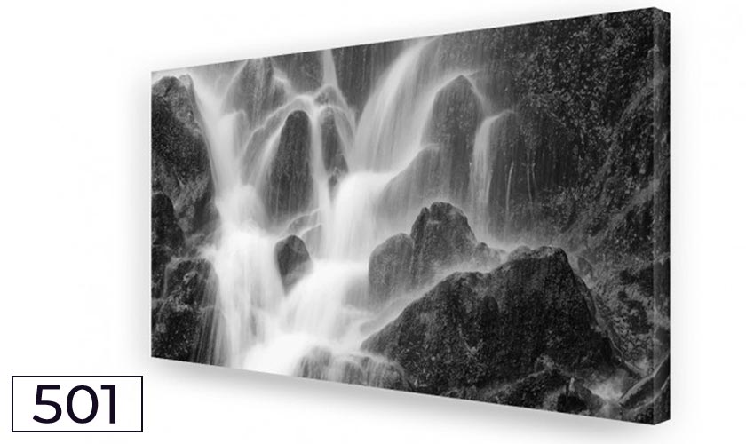 Wasserfall Big 01: Akustikbild, Schallabsorber, Breitbandabsorber Wasserfall Big 01: Akustikbild, Schallabsorber, Raumakustik