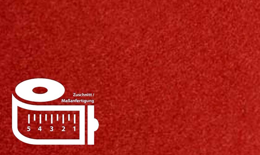 Filz karminrot im Zuschnitt Filz karminrot im Zuschnitt