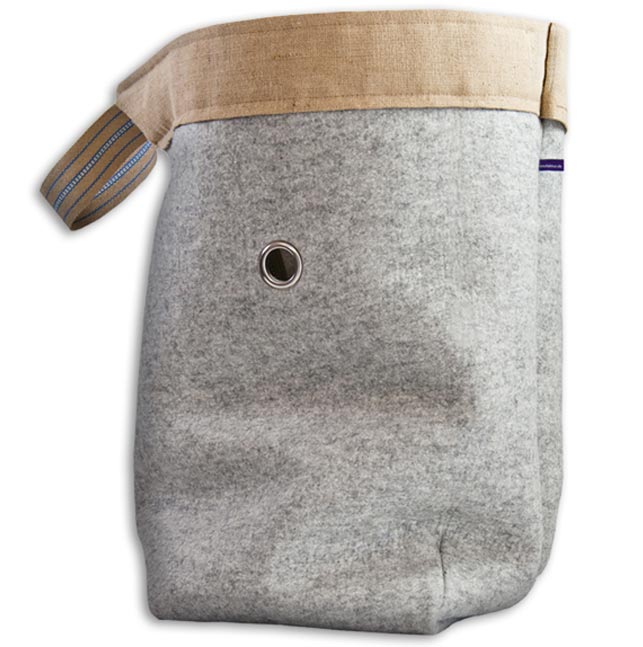 XXL Wäschesack / Aufbewahrung aus Wollfilz XXL Filzsack: Wäschesack und Aufbewahrung aus Wollfilz