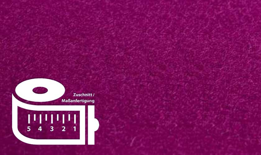 Filz pink, erika im Zuschnitt Filz pink, erika im Zuschnitt