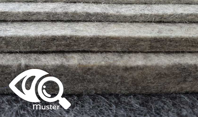 Wollfilz: Muster bestellen Wollfilz: Muster bestellen