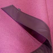 Kunstledersaum ca. 10 cm