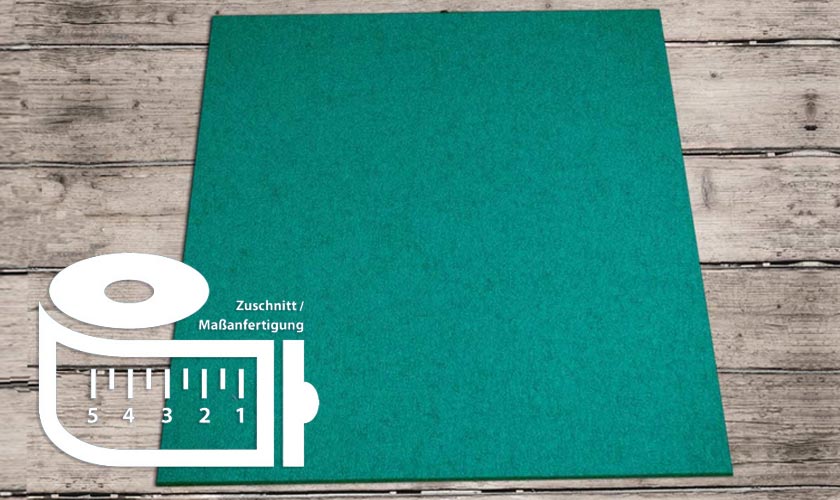 Trapez: Filz nach Maß Filz-Zuschnitt nach Maß Trapez