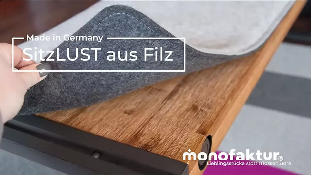 Bankauflage nach Maß