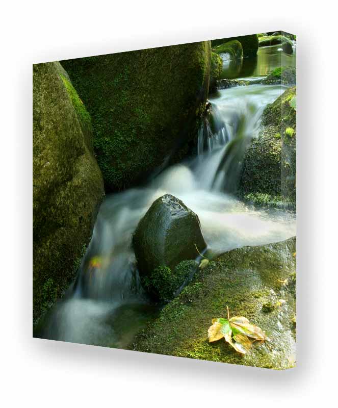 Schallschluckbild Wassermurmeln duo 02 110 x 110 cm Akustikbild / Bassabsorber "Wassermurmeln Duo02"