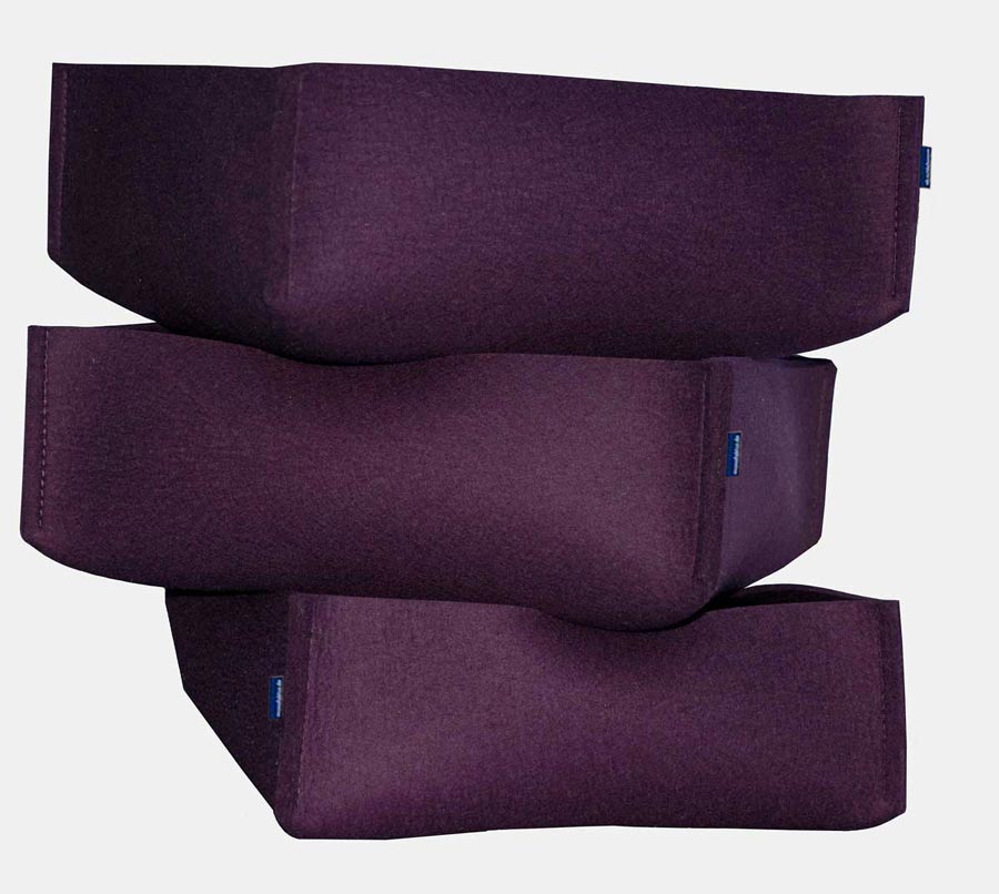 Filzboxen Lila Filzboxen Violett