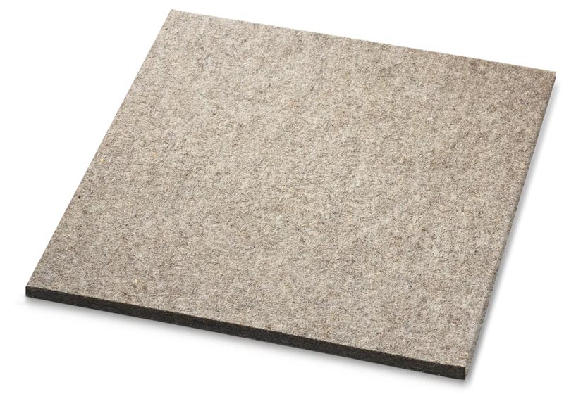 Sitzauflage nach Maß 10 mm Filz Sitzauflage nach Maß aus Naturfilz