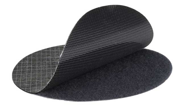 Klettpunkte Ø 80 mm selbstklebend extra dünn Klettpunkte Ø 80 mm selbstklebend extra dünn