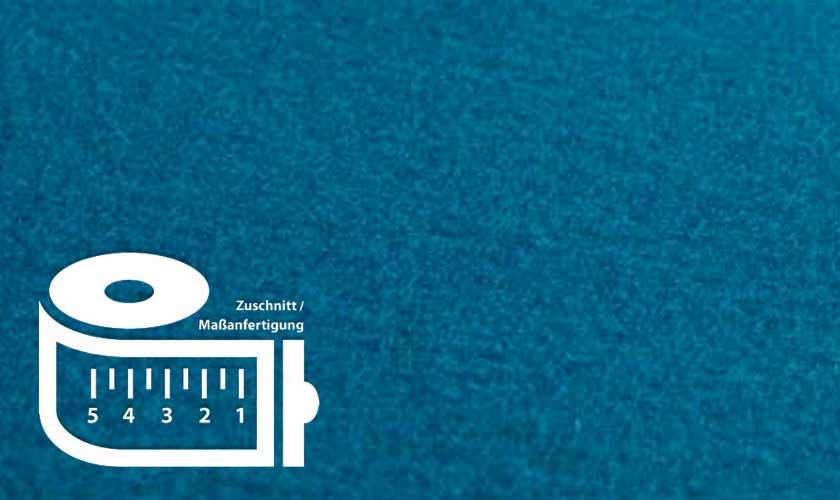Filz pertrol, meerblau im Zuschnitt Filz pertrol, meerblau im Zuschnitt