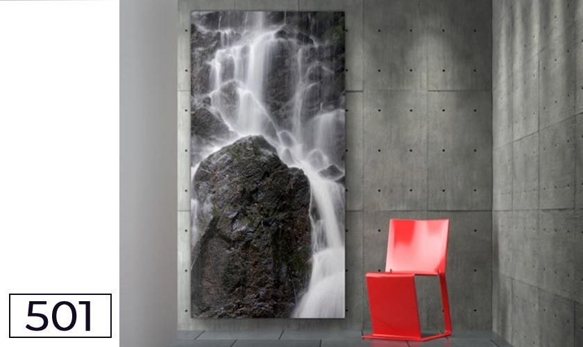 Wasserrauschen - Akustikbild und Bassabsorber mit Fotokunst Wasserrauschen - Akustikbild und Bassabsorber mit Fotokunst