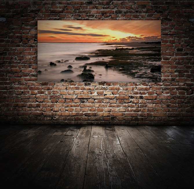 schallSchluckbild Terschelling 220 x 110 x 10 cm Akustikbild / Absorber "Terschelling"