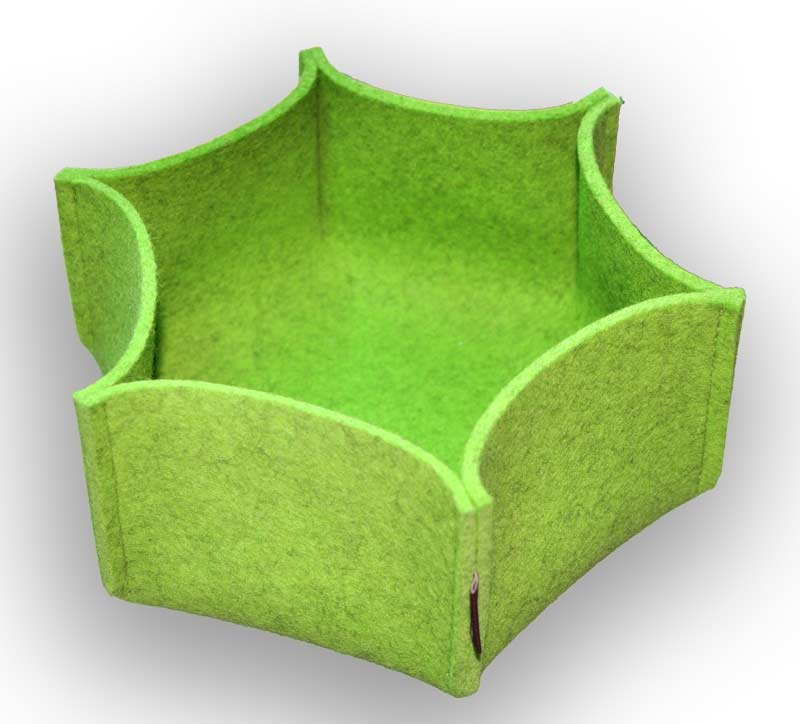 Filzschale, Filzkorb ONO nach Maß Filzschale ONO in Kiwi