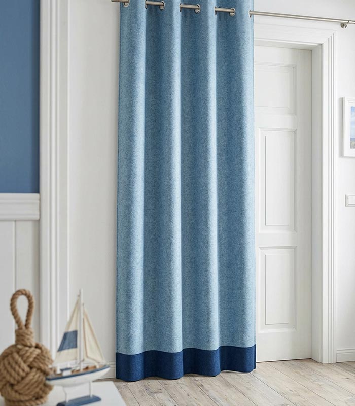 Filzvorhang aus 3 mm Designfilz nach Maß - 100 % Schurwolle Filzvorhang aus 3 mm Designfilz nach Maß - 100 % Schurwolle