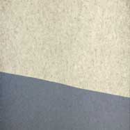 angesetzter farbiger Filzstreifen ca. 10 cm hoch