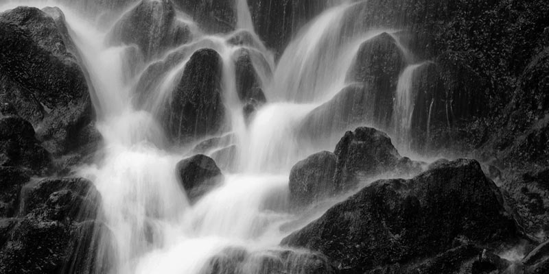 Motiv "Wasserfall Big" in der Großansicht Akustikbild / Absorber "Wasserfall Big"