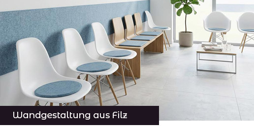 Wolltapete aus Wollfilz nach Maß Wandgestaltung aus Filz