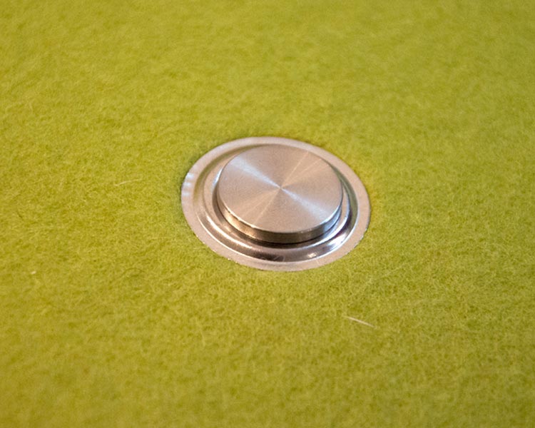 Edelstahl-Punkthalter zur Befestigung mit Wandabstand Design-Punkthalter - mit Wandabstand