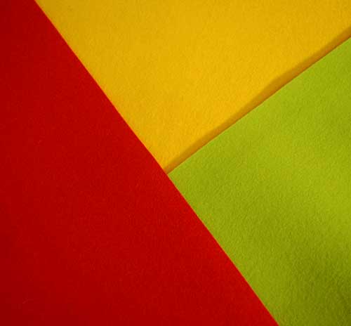 Designfilz nach Maß in 28 Farben