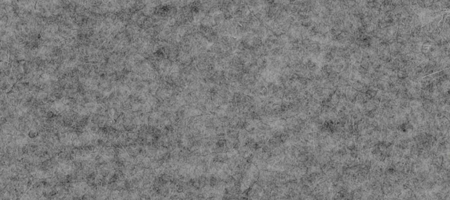 Design Filz Farbe: Hellgrau meliert