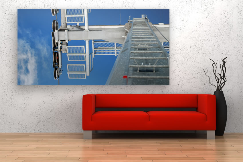 Schallschluckbild Sky Walker Top 220x110x10cm Akustikbild / Breitbandabsorber "Sky Walker Top"