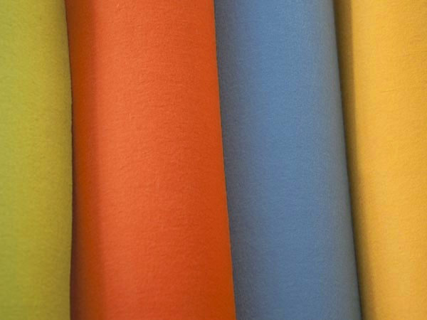 Designfilz Uni - 100% Merino-Schurwolle Designfilz Hellblau / Himmel - 2, 3 oder 5 mm dick im individuellen Zuschnitt